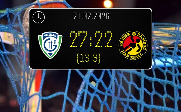 [PIŁKA RĘCZNA] ENEA WKS Grunwald Poznań – KPR Padwa Zamość 27:22 w Lidze Centralnej, kolejka 17