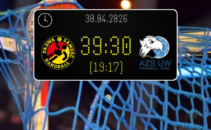 [PIŁKA RĘCZNA] Liga Centralna – KPR Padwa Zamość – AZS UW Warszawa 39:30. Zamościanie pewnie zrobili swoje w 25. kolejce