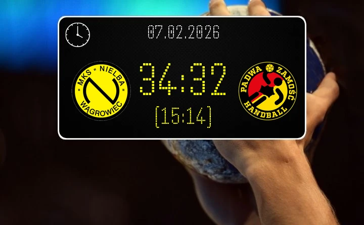 Nielba Wągrowiec zwycięska w starciu w Liga Centralna z Padwą Zamość 34:32