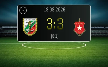 [PIŁKA NOŻNA] Hetman Zamość – Wisła Kraków II 3:3 w Betclic 3. Liga Grupa 4 (Grupa IV). Niesamowity powrót gospodarzy
