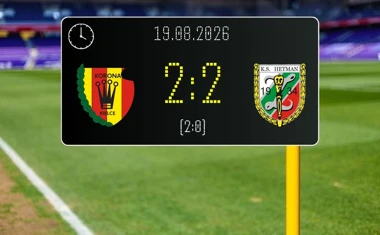 [PIŁKA NOŻNA] Korona Kielce II – Hetman Zamość 2:2 w Betclic 3. Lidze Grupa 4 (Grupa IV). Zamościanie odrobili dwie bramki