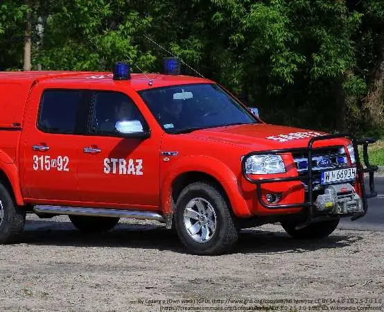 Strażacy z Zamościa - mniej interwencji, ale wzrost liczby pożarów w 2025 r.