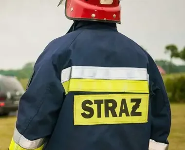 Strażak z Zamościa znów zareagował poza służbą - pomógł po wypadku