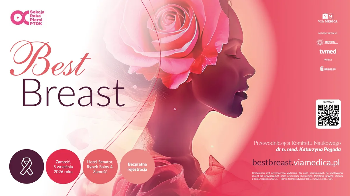 Grafika promocyjna wydarzenia BEST BREAST Zamość 2026