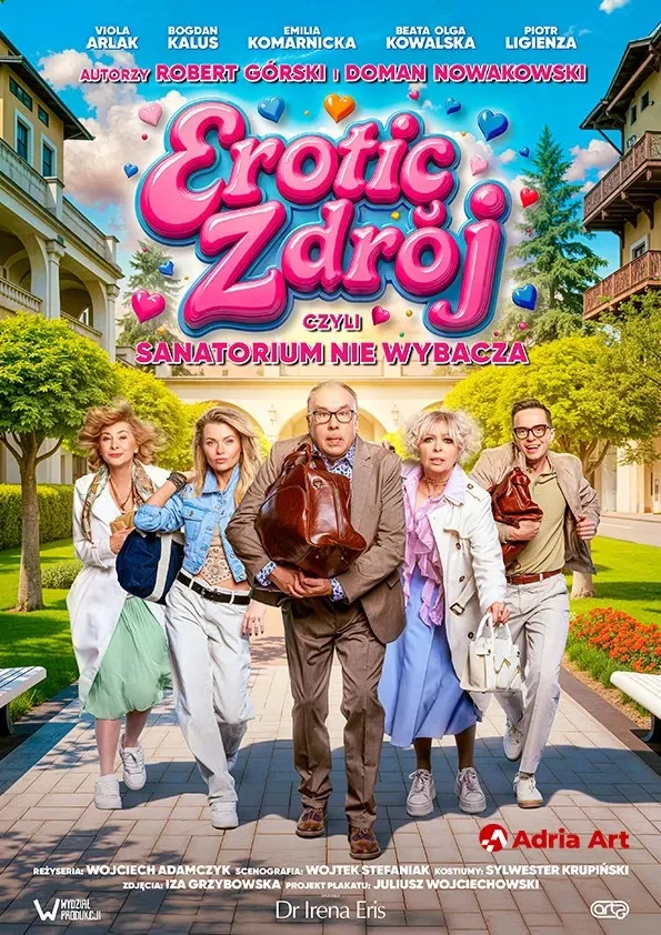 Grafika promocyjna wydarzenia Komedia „Erotic-Zdrój, czyli sanatorium nie wybacza”