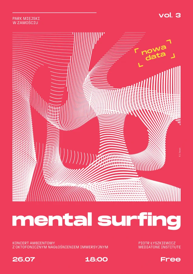 Grafika promocyjna wydarzenia Mental Surfing