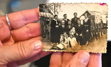 Grafika promocyjna wydarzenia Chłopska fotografia w Ordynacji Zamojskiej