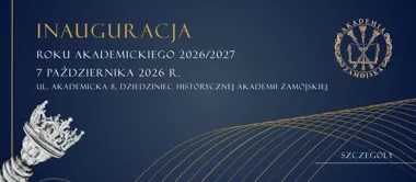 Grafika promocyjna wydarzenia Inauguracja Roku Akademickiego 2026/2027