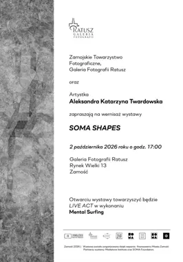 Grafika promocyjna wydarzenia Soma Shapes