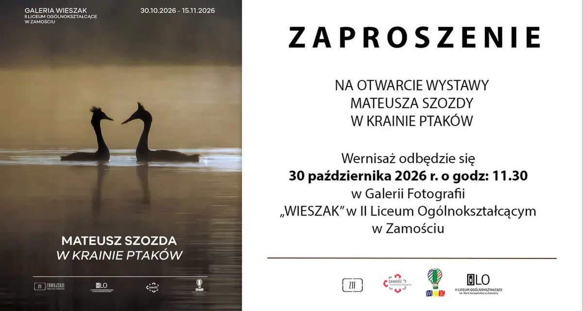 Grafika promocyjna wydarzenia Wernisaż wystawy Mateusza Szozdy „W krainie paktów”