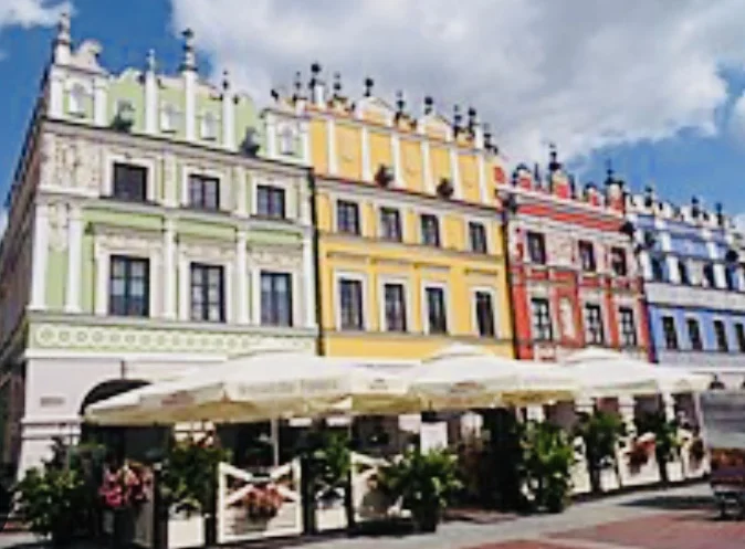Grafika promocyjna wydarzenia Wycieczka do Zamościa z przewodnikiem i zwiedzaniem atrakcji