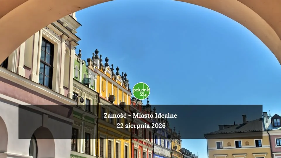 Grafika promocyjna wydarzenia Zamość – Miasto Idealne: mikrowyprawa