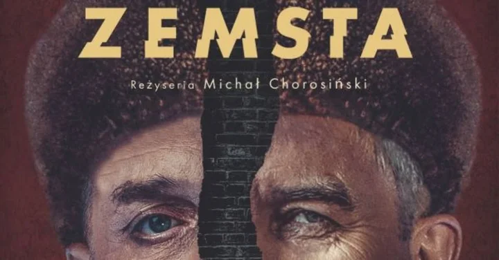 Grafika promocyjna wydarzenia Zemsta — Teatr Klasyki Polskiej w Zamościu