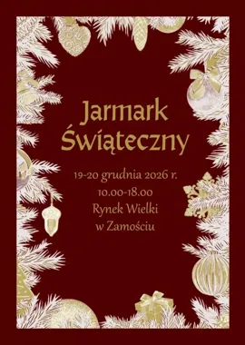 Świąteczne rękodzieło w sercu Zamościa. Trwają zgłoszenia wystawców