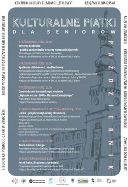 Zamość zaprasza seniorów na październik pełen kultury i spotkań