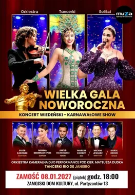 Z Wiednia do Rio - karnawałowe widowisko w Zamościu