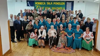 Siedem dekad KGW w Białowoli. Jubilatki zaśpiewały historię swojego koła