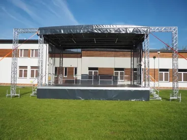 Pierwsza mobilna scena Gminy Zamość jest już gotowa na duże wydarzenia