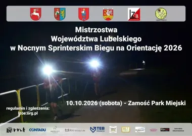 Dwa biegi na orientację w Zamościu. Jeden odbędzie się po zmroku