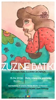 Zuzanna Skowron pokaże batiki, w których kolor spotyka precyzję