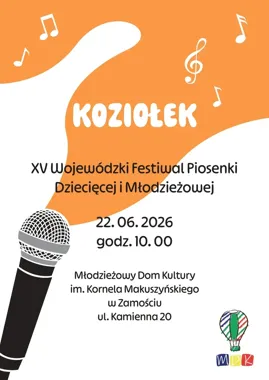 Koziołek wraca na scenę - młodzi soliści mają czas do 28 maja