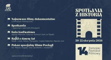 Trzy dni z historią na ekranie. Festiwal wraca do Zamościa