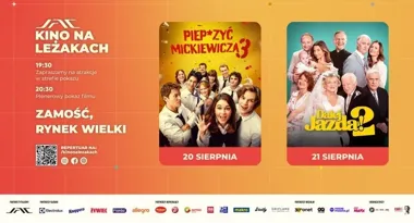 Kino na Leżakach na Rynku Wielkim. Dwa bezpłatne seanse w Zamościu