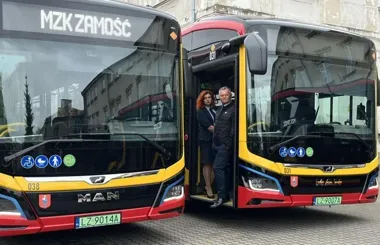 Zamość stawia na prąd – 14 nowych autobusów MAN już w miejskiej flocie
