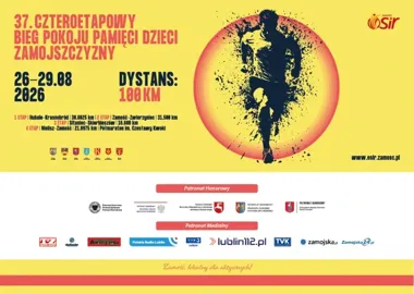 Bieg Pokoju na Roztoczu. Cztery etapy i 100 kilometrów pamięci