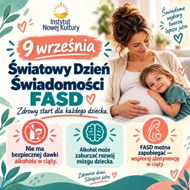 Światowy Dzień FASD przypomina o skutkach alkoholu w ciąży