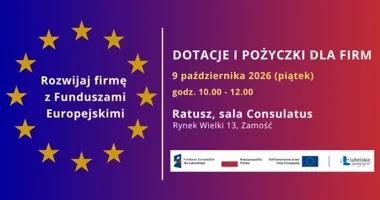Firmy mogą sięgnąć po dotacje i pożyczki. Szkolenie w zamojskim Ratuszu
