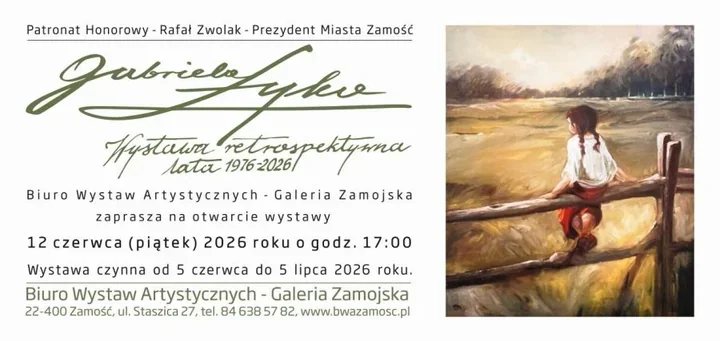 Gabriela Łyko pokaże jubileuszową wystawę w Galerii Zamojskiej