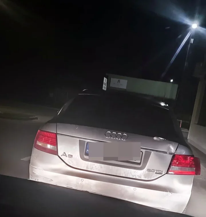 Pijany kierowca audi wpadł po zgłoszeniu - miał prawie 2,5 promila
