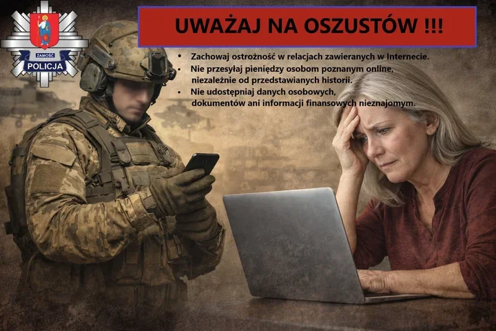 Zaufała amerykańskiemu żołnierzowi z Internetu - straciła 15 tys. zł