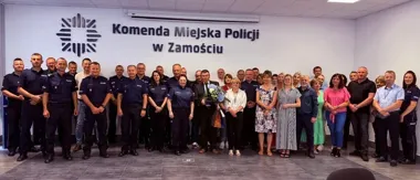 Po 21 latach w zamojskiej Policji odchodzi człowiek od BHP