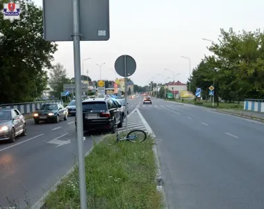 Dwa potrącenia rowerzystów w okolicach Zamościa. Zadecydowało pierwszeństwo