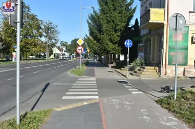 Zderzenie hulajnogi z Toyotą w Zamościu. 15-latek trafił do szpitala