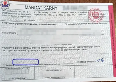 112 km/h w terenie zabudowanym. 25-latek stracił prawo jazdy