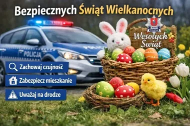 Wielkanocny wyjazd może skończyć się pustym domem - policja z Zamościa ostrzega