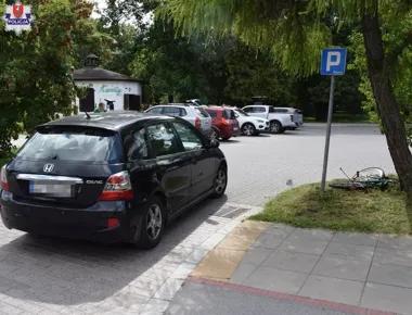 Dwa zdarzenia w Zamościu w kilka godzin. Rowerzysta i motocyklistka w szpitalu