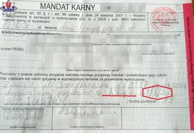 123 km/h w terenie zabudowanym - kierowca Volkswagena stracił prawo jazdy