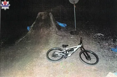 13-latek runął z rowerowego toru w Zamościu. Nadleciał śmigłowiec LPR