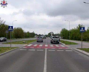 14-latka wjechała przed citroena w Zamościu - skończyło się w szpitalu