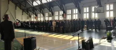 Mundurowe ślubowanie w Zamościu - policja stanęła obok kadetów