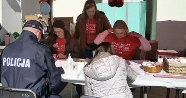 Policjant z Zamościa zrobił jeden ruch, który może uratować życie