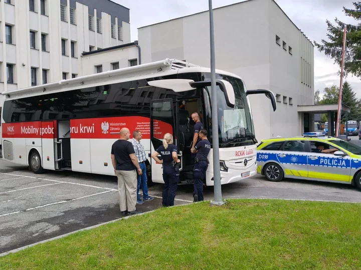 23 policjantów oddało krew w Zamościu. Do akcji dołączył komendant