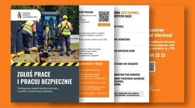 Roboty ziemne przy gazociągu mogą uszkodzić sieć. PSG przypomina o zgłoszeniu