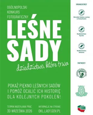 Leśne sady w obiektywach. Konkurs szuka zdjęć dawnych odmian