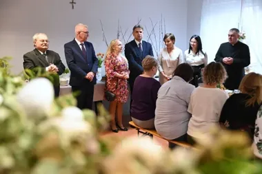 Wielkanocne życzenia w Szczebrzeszynie zabrzmiały jak podziękowanie za codzienną pracę