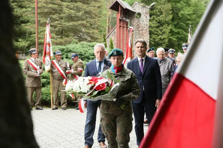 Zjazd żołnierzy 9. Pułku Piechoty Legionów AK. Hołd dla bohaterów Ziemi Zamojskiej